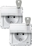 MERTEN MEG2318-7219, Merten Steckdose Aquadesign Polarwei&szlig; MEG2318-7219 1 St.