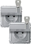 MERTEN MEG2318-7260, Merten Steckdose Aquadesign Aluminium MEG2318-7260 1 St.