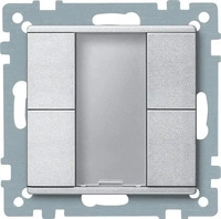 MERTEN 627660, Merten Merten KNX Systeme 627660 Drucktaster 627660 Aluminium