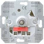 GIRA 030900, Dimmer & Schalter, Eingebaut, Drehregler, Metallisch, CE, 230 V