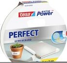 tesa PERFECT 56339-00003-01 Gewebeklebeband tesa&reg; extra Power Wei&szlig; (L x B) 25 m x