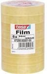 tesa 57208-00001-01 tesafilm Standard Transparent (L x B) 66 m x 19 mm 8 St.