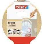 tesa KURVEN 56533-00001-02 Kreppband Beige (L x B) 25 m x 25 mm 1 St.