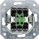 Siemens Schalterprogramm Einsatz Wechselschalter Delta Aluminium (Metallic) 5TA2118 1