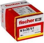 Fischer 513736 Nageld&uuml;bel 30 mm 5 mm 100 St.