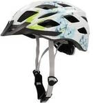 FISCHER FAHRRAD Urban Flower Fahrrad-Helm Schwarz Konfektionsgr&ouml;&szlig;e=S/M