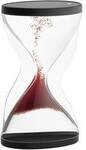 TFA Dostmann 18.6004.05 Sanduhr Acrylglas klar, Rot, Schwarz mechanisch