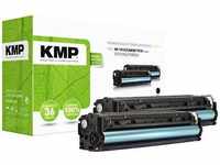 KMP H-T171D Tonerkassette 2er-Pack ersetzt HP 131X, CF210X Schwarz 4800 Seiten