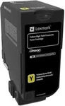 LEXMARK 74C0S40, Lexmark Toner CS720 Original einzeln Gelb 7000 Seiten 74C0S40