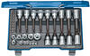 Gedore 19 TX 20 Steckschlüssel-Bit-Einsatz-Set 1/4 (6.3 mm), 1/2 (12.5 mm) 34teilig