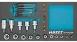 Hazet Steckschl&uuml;sseleinsatz-Set 1/4 (6.3 mm), 1/2 (12.5 mm) 24teilig 163-192/24