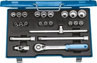 GEDORE 2545845, Gedore D19 EMU-20 Steckschl&uuml;sselsatz metrisch 1/2 (12.5 mm) 23teilig