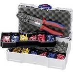 Knipex 97 90 26 Crimpzangen-Set 301teilig Isolierte Kabelschuhe, Isolierte