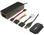 LogiLink Festplatten Adapter [1x USB 2.0 Stecker A - 1x SATA-Stecker 7pol.,