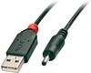 LINDY USB-Kabel USB 2.0 USB-A Stecker, DC Stecker 2,5 mm 1.50 m Schwarz 70265