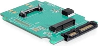 DELOCK 61881, Delock Seriell Adapter [1x SATA - 1x mSATA] Gr&uuml;n