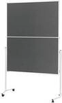 magnetoplan Moderationstafel 2111301 (L x B x H) 1260.00 x 1200 x 1500 mm Filz...