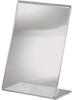 Sigel TA214 Tischaufsteller L-Form Verwendung für Papierformat: DIN A6 Glasklar 1