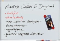 FRANKEN SC3202, Franken Magnettafel SC3202 Whiteboard X-tra!Line Enamel 900x600