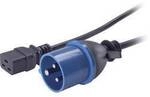 APC Stromkabel - IEC 60320 C19 zu IEC 60309 (M) - 2.5 m - Schwarz - f&uuml;r P/N: SMT