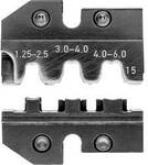 Knipex 97 49 15 Crimpeinsatz Fahnenstecker, Unisolierte offene Steckverbinder Passend