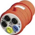 Beha Amprobe DAA-32 Messadapter CEE-Stecker 32 A 5polig - Buchse 4 mm Mehrfarbig