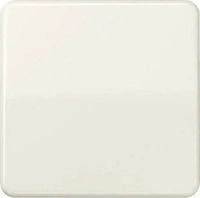 JUNG CD590, Jung 1fach Abdeckung Wechselschalter, Taster Creme-Wei&szlig; CD590 1 St.