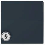 Busch-Jaeger Abdeckung Allwetter 44 (IP44) Schwarz-Grau, Anthrazit 2CKA001710A1977 1