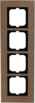 BUSCH-JAEGER 2CKA001754A4261, Busch-Jaeger Rahmen Carat 2CKA001754A4261 1 St.