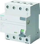 SIEMENS 5SV33466KL, Siemens 5SV33466KL 5SV3346-6KL FI-Schutzschalter A 4polig 63 A