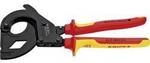 Knipex 95 36 315 A Ratschen-Kabelschneider Geeignet f&uuml;r (Abisoliertechnik)