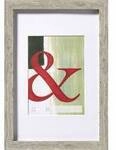 walther+ design EA030D Bilder Wechselrahmen Papierformat: 13 x 18 cm Grau