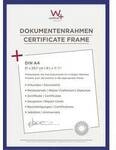 walther+ design KV130L Bilder Wechselrahmen Papierformat: DIN A4 Blau
