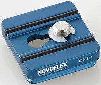 NOVOFLEX QPL SLIM 50, Novoflex Schnellwechselplatte Au&szlig;engewinde=1/4