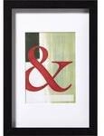 walther+ design EA040B Bilder Wechselrahmen Papierformat: 30 x 40 cm Schwarz