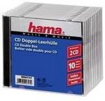 Hama CD Double Jewel Case Standard - Beh&auml;lter CD-Aufbewahrung - Kapazit&auml;t: 2 CD -