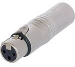 Neutrik NA3FM XLR-Adapter XLR-Buchse - XLR-Stecker 1 St.