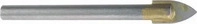 WOLFCRAFT 7976010, Wolfcraft 7976010 Glas- und Fliesenbohrer 6 mm Gesamtl&auml;nge 100 mm
