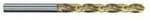 Exact 32627 HSS Metall-Spiralbohrer 11.1 mm Gesamtl&auml;nge 142 mm geschliffen, TiN DIN