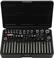 KS TOOLS 1/4+3/8+1/2 Torx-Steckschl&uuml;ssel- und Bit-Satz, 57-tlg ( 911.4305 )