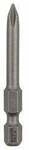 Bosch Accessories 2607002502 2607002502 Kreuzschlitz-Bit PH 1 extra hart E 6.3 25 St.