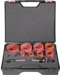Exact 06100 Lochs&auml;gen-Set 10teilig 22 mm, 29 mm, 35 mm, 44 mm, 51 mm, 57 mm,...