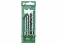 Heller Power 3000 16873 1 Beton-Spiralbohrer-Set 4teilig 5 mm, 6 mm, 8 mm, 10 mm