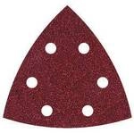 Wolfcraft 1851000 Deltaschleifpapier mit Klett, gelocht K&ouml;rnung (num) 60...