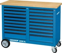 GEDORE 2528096, Gedore 2528096 Rollwerkbank (B x H x T) 1250 x 985 x 550 mm Blau