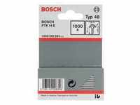 Tackernagel Typ 48, 1,8 x 1,45 x 14 mm, 1000er-Pack 1000 St. Bosch Accessories