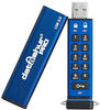 iStorage datAshur® PRO USB-Stick 4 GB Blau IS-FL-DA3-256-4 USB 3.2 Gen 1 (USB 3.0)