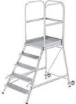 MUNK G&uuml;nzburger Steigtechnik 56105 Aluminium Podesttreppe Montage mit Werkzeug