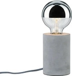 PAULMANN 79621, Paulmann Neordic Mik 79621 Tischlampe LED E27 20 W Beton-Grau