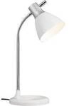 Brilliant Jan 92762/05 Tischlampe Energiesparlampe E27 40 W Wei&szlig;